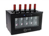 Expositor refrigerado sobremesa termoeléctrico para 5 botellas de vino CV - 7 - D - FrigeriaHosteleria.com