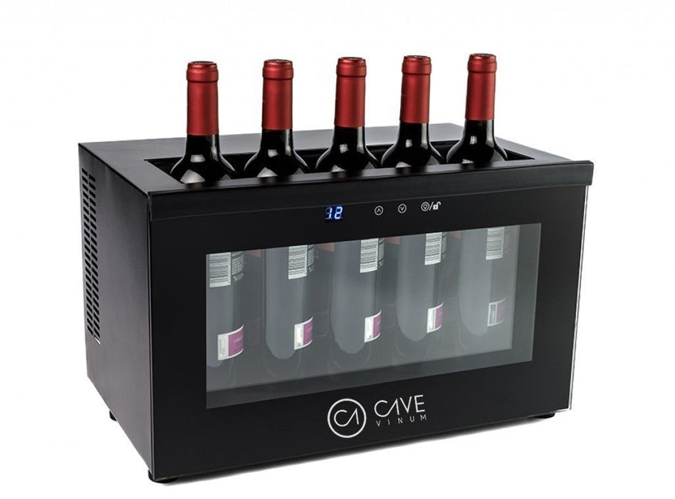 Expositor refrigerado sobremesa termoeléctrico para 5 botellas de vino CV - 7 - D - FrigeriaHosteleria.com