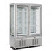 Expositor refrigerado y congelador pastelería 2 puertas 4 caras cristal INFRICO LO7703VNP - FrigeriaHosteleria.com