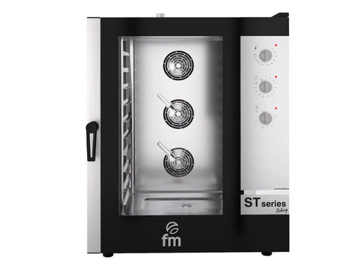 FM Horno eléctrico pastelería 10 bandejas 60x40 con humidificador STB 610 M - FrigeriaHosteleria.com