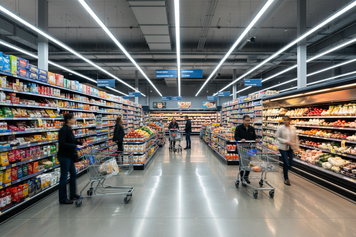 foto de supermercado