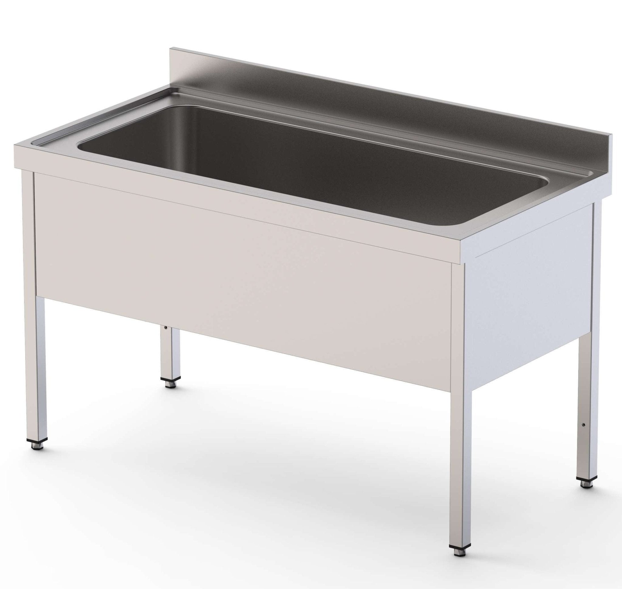 Fregadero gran capacidad 2 cubas con mueble ancho 180 IS1718C2HCS0 - FrigeriaHosteleria.com