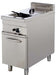 Freidora a gas 1 cuba 20 litros de aceite 15kw 425x900x900h mm GF912 Línea Estambul - FrigeriaHosteleria.com