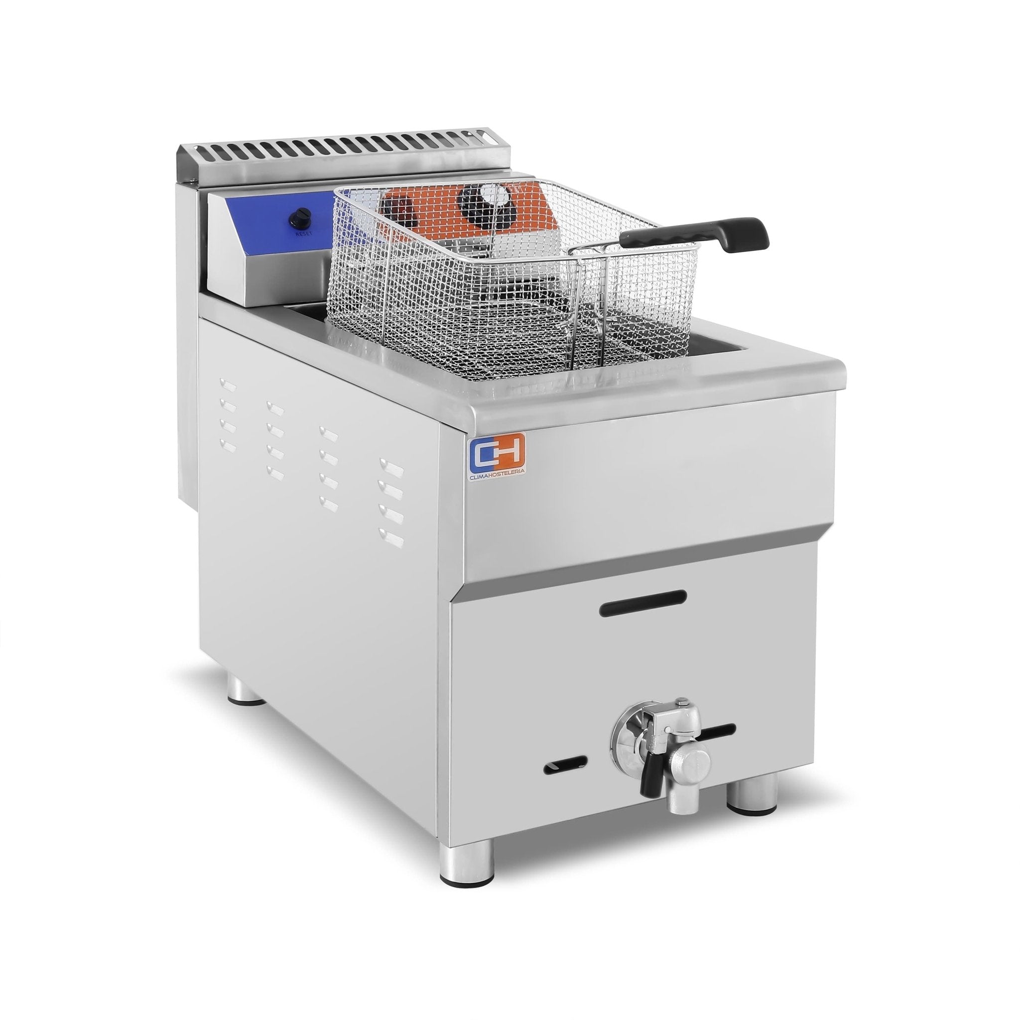 Freidora a gas propano 1 cuba de 18 litros GF - 181 - FrigeriaHosteleria.com