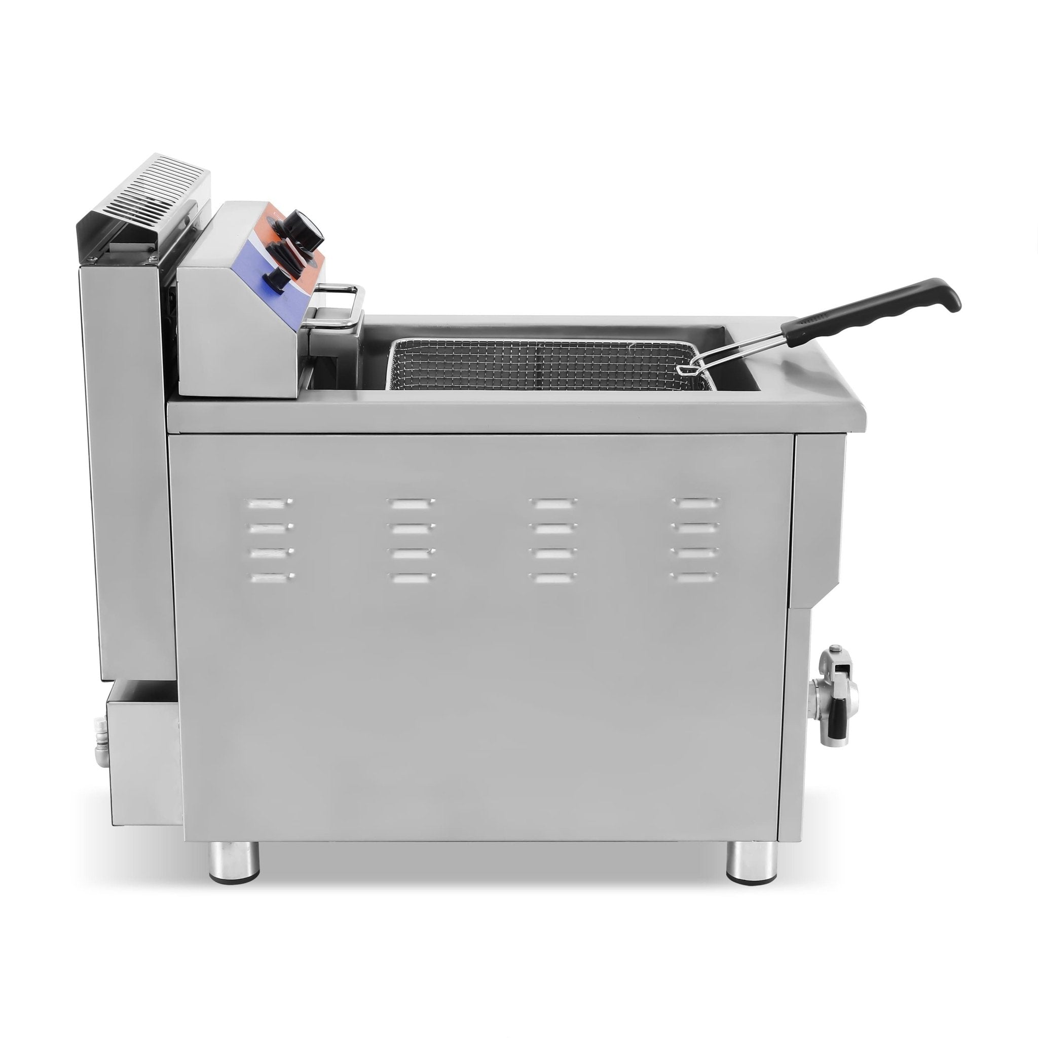 Freidora a gas propano 1 cuba de 18 litros GF - 181 - FrigeriaHosteleria.com