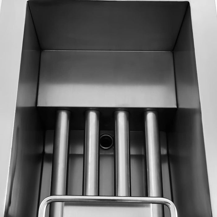 Freidora a gas propano 1 cuba de 18 litros GF - 181 - FrigeriaHosteleria.com