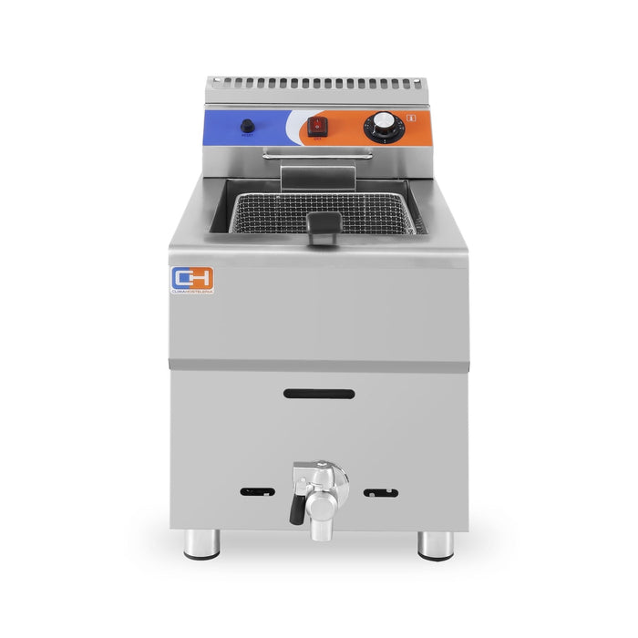 Freidora a gas propano 1 cuba de 18 litros GF - 181 - FrigeriaHosteleria.com
