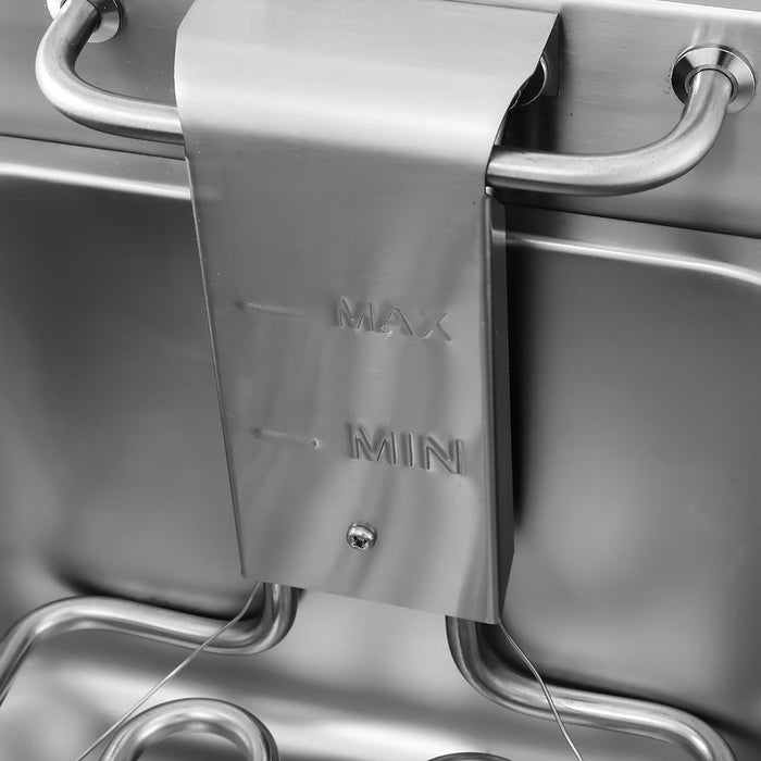 Freidora eléctrica 1 cuba 6 litros sin grifo EF - 6L - FrigeriaHosteleria.com