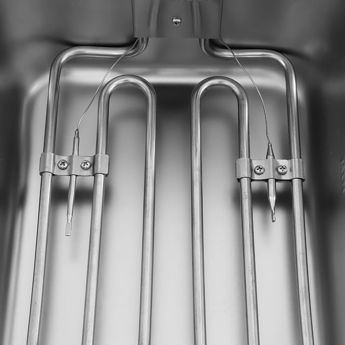 Freidora eléctrica 1 cuba 6 litros sin grifo EF - 6L - FrigeriaHosteleria.com