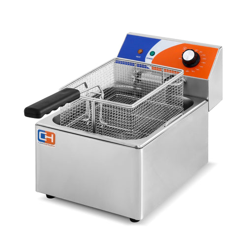 Freidora eléctrica 1 cuba 6 litros sin grifo EF - 6L - FrigeriaHosteleria.com