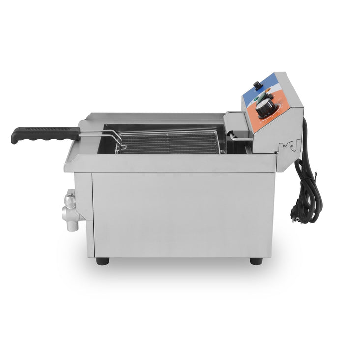 Freidora eléctrica 10 litros con grifo EF - 101V - FrigeriaHosteleria.com