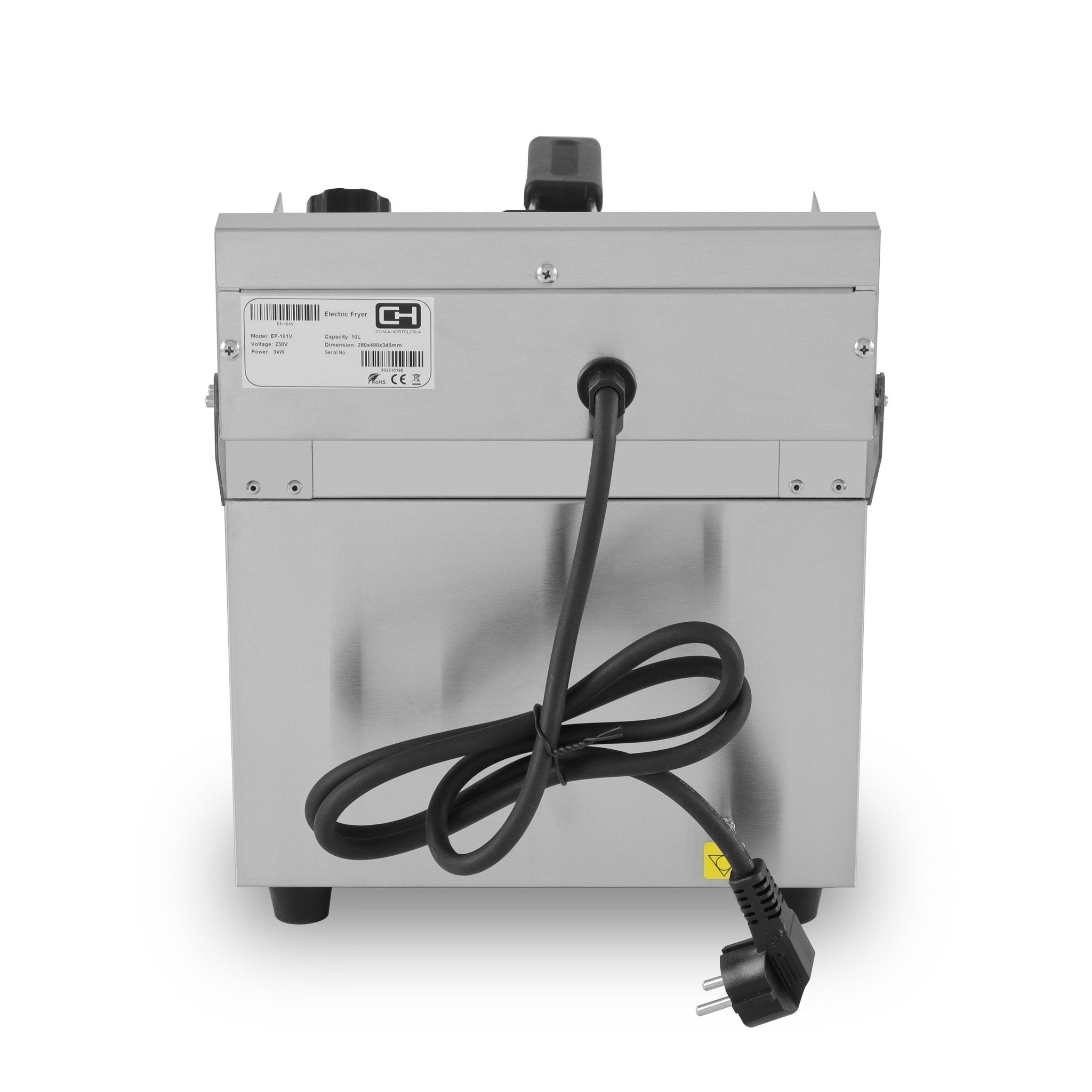 Freidora eléctrica 10 litros con grifo EF - 101V - FrigeriaHosteleria.com