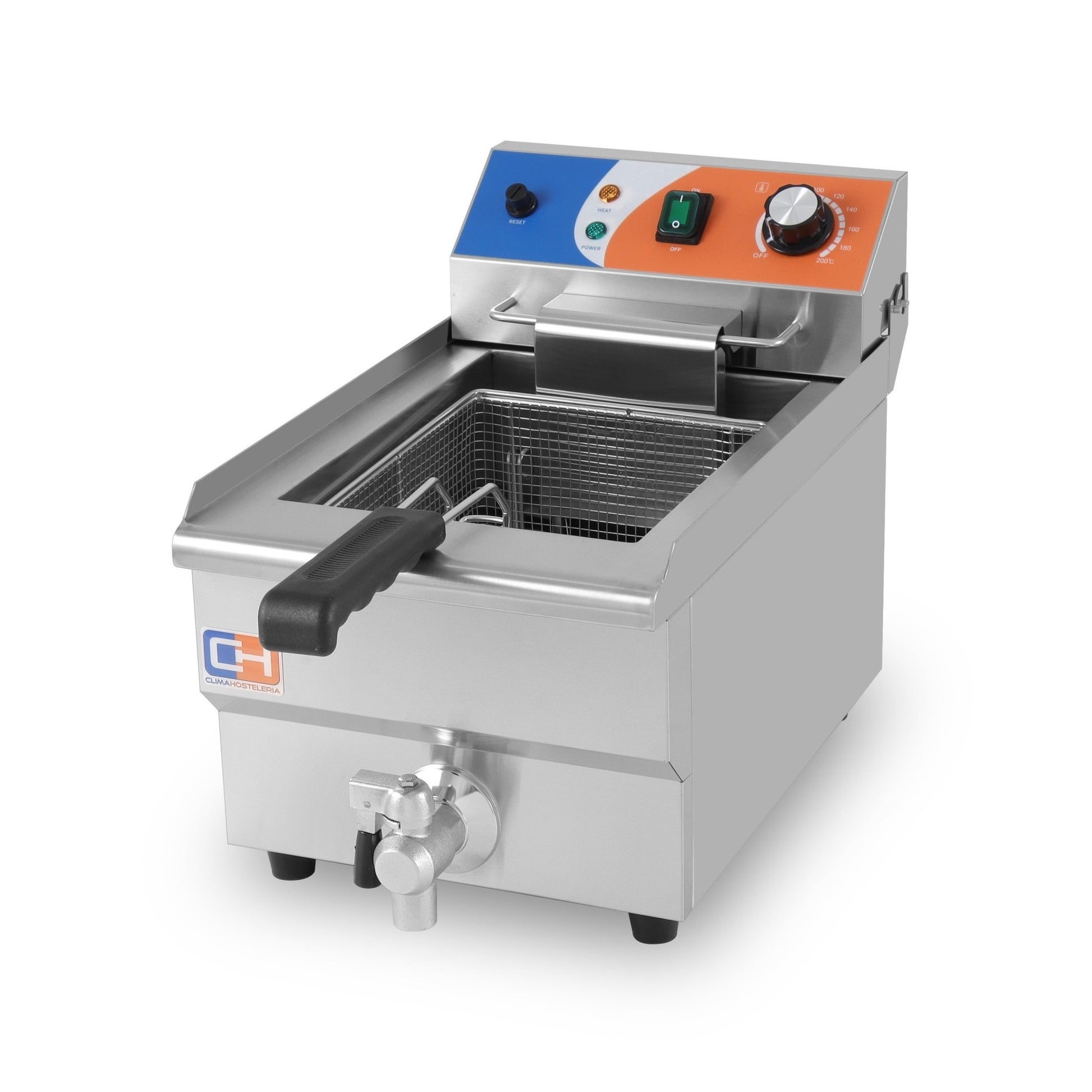 Freidora eléctrica 10 litros con grifo EF - 101V - FrigeriaHosteleria.com