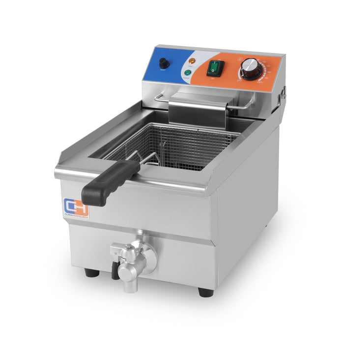 Freidora eléctrica 10 litros con grifo EF - 101V - FrigeriaHosteleria.com