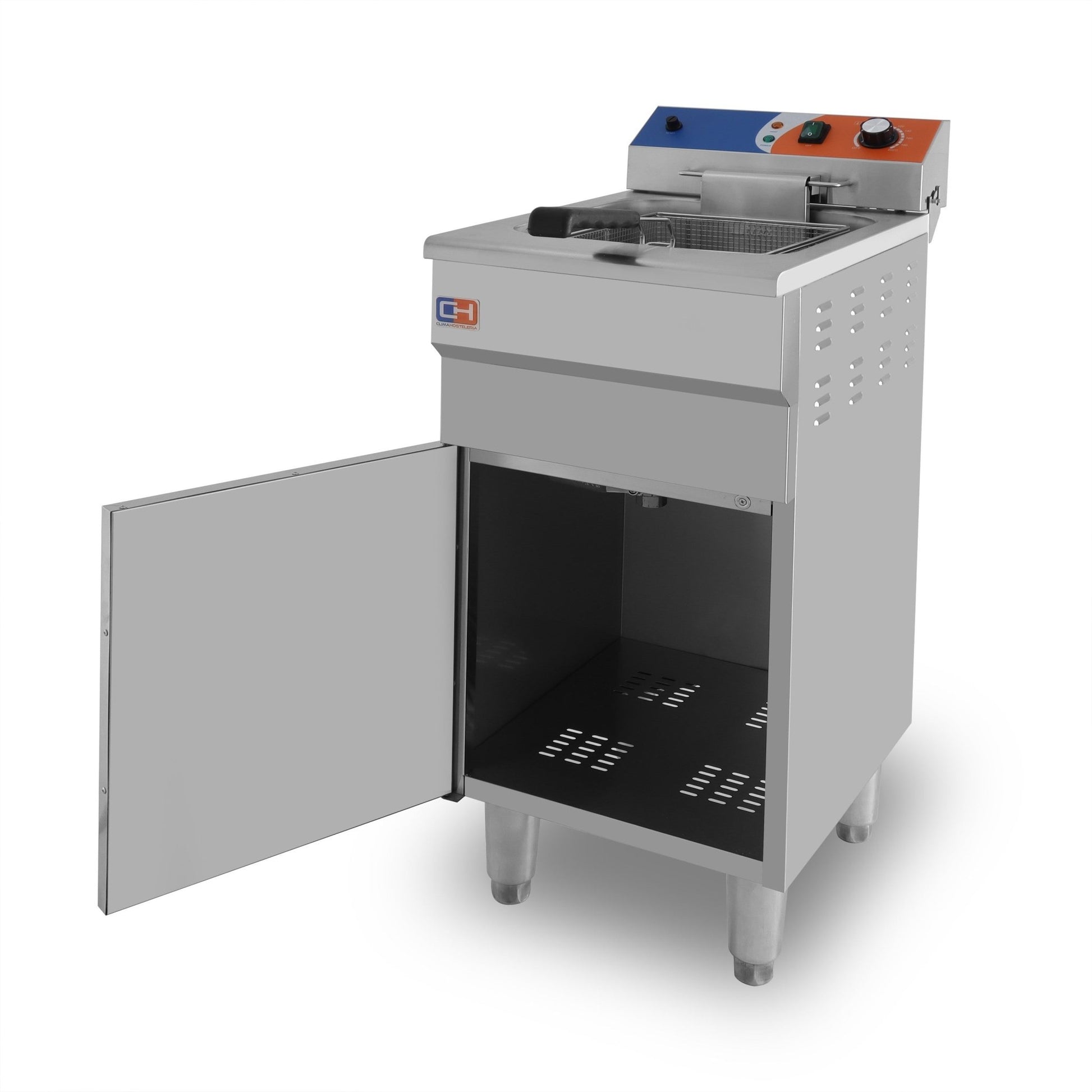 Freidora eléctrica 14 litros con mueble EF - 161VC - FrigeriaHosteleria.com
