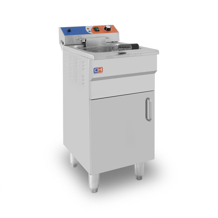 Freidora eléctrica 14 litros con mueble EF - 161VC - FrigeriaHosteleria.com