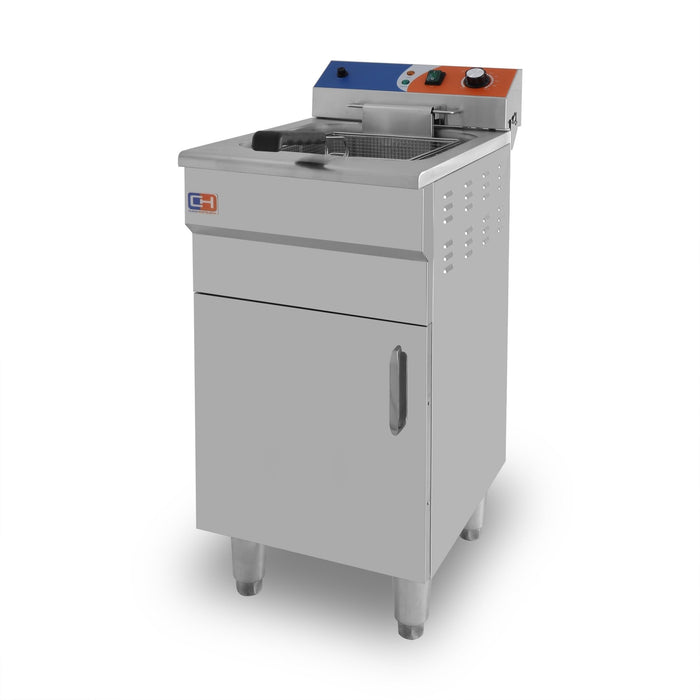 Freidora eléctrica 14 litros con mueble EF - 161VC - FrigeriaHosteleria.com