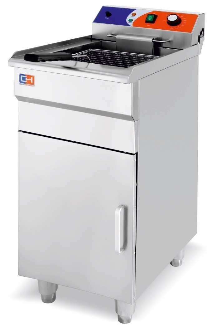 Freidora eléctrica 14 litros con mueble EF - 161VC - FrigeriaHosteleria.com