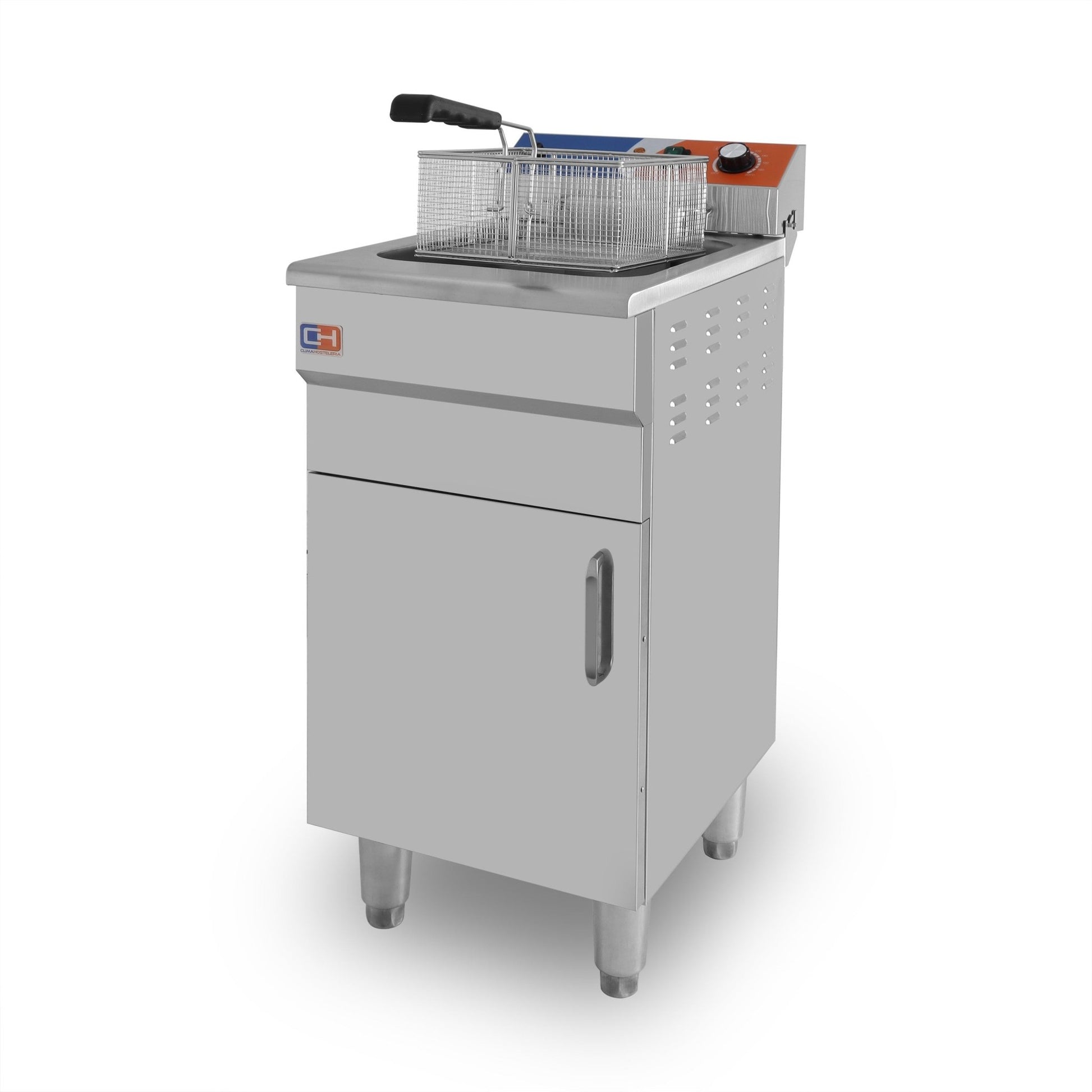 Freidora eléctrica 14 litros con mueble EF - 161VC - FrigeriaHosteleria.com