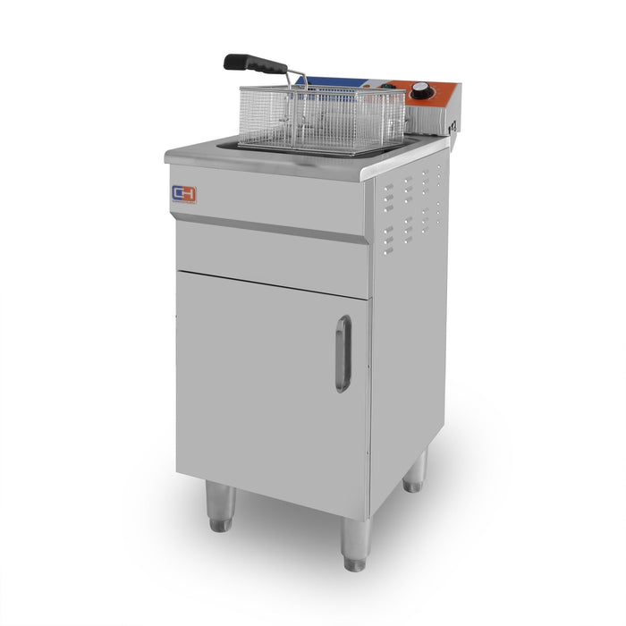 Freidora eléctrica 14 litros con mueble EF - 161VC - FrigeriaHosteleria.com