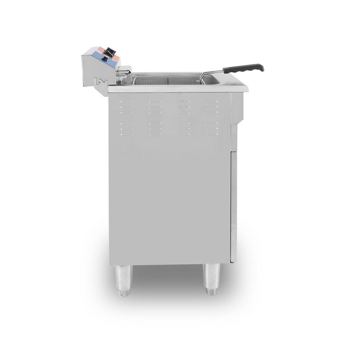 Freidora eléctrica 14 litros con mueble EF - 161VC - FrigeriaHosteleria.com