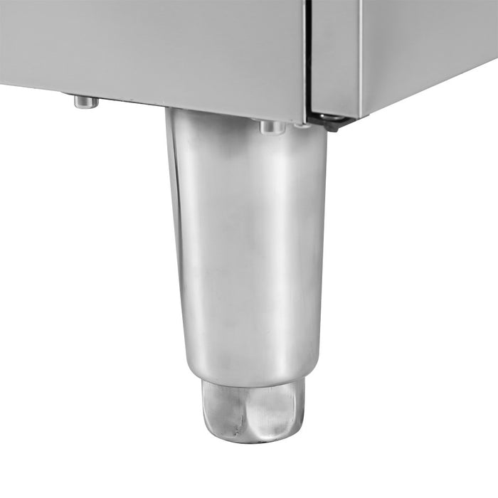 Freidora eléctrica 2 cubas 14+14 litros con mueble EF-162VC