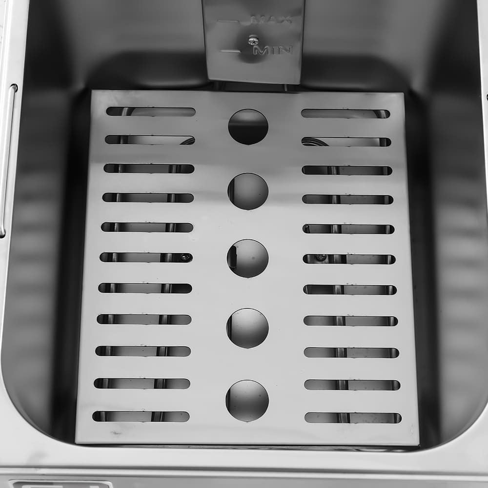 Freidora eléctrica 2 cubas 8+8 litros EF - 8L - 2 - FrigeriaHosteleria.com