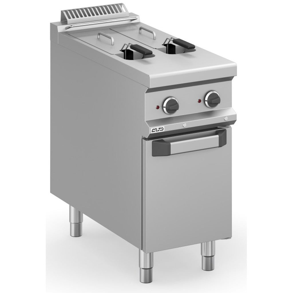 Freidora eléctrica 2 cubas 8+8 litros MFRE94A2V MAGISTRA PLUS 900 - FrigeriaHosteleria.com