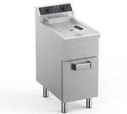 Freidora eléctrica trifásica 12 litros con mueble ELFRE74A - FrigeriaHosteleria.com