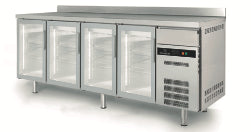 Frente mostrador refrigerado puerta cristal CORECO S-Line FSRV-S