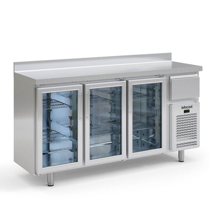 Frente mostrador refrigerado puerta cristal INFRICO Infricool IF6-PCR