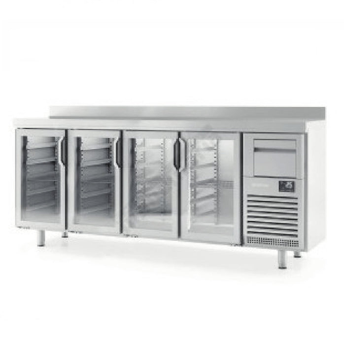 Frente mostrador refrigerado puertas cristal INFRICO FMPP - CR - FrigeriaHosteleria.com