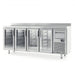 Frente mostrador refrigerado puertas cristal INFRICO FMPP - CR - FrigeriaHosteleria.com