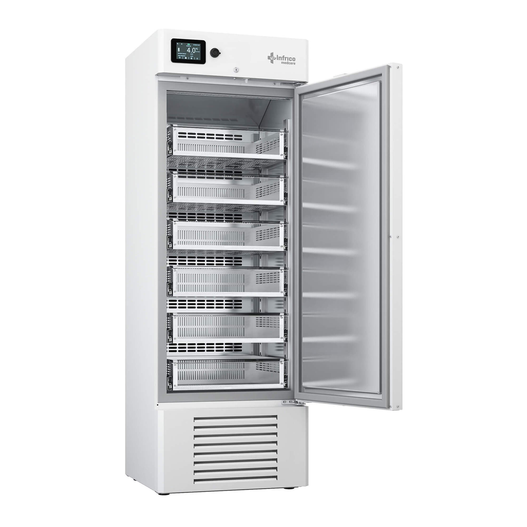Frigorífico banco de sangre 400 litros INFRICO Health Care Plus BBMD40S - FrigeriaHosteleria.com