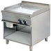 Fry top a gas cromo duro ancho 85 fondo 90 GG921G - FrigeriaHosteleria.com