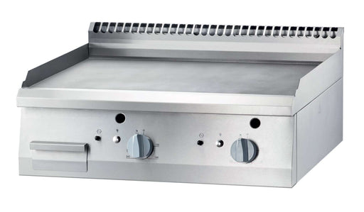 Fry top a gas sobremesa placa lisa ancho 40 fondo 70 Varsovia 9730130 - FrigeriaHosteleria.com