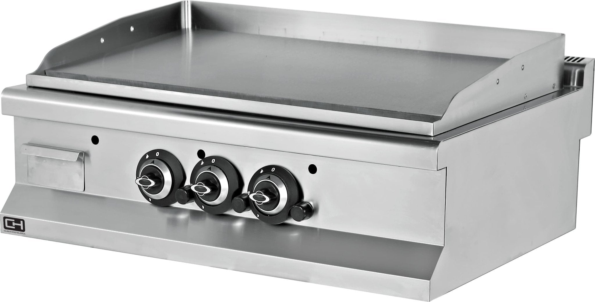 Fry tops a gas sobremesa acero liso rectificado 12 mm 90x60 EMP6IG030 - FrigeriaHosteleria.com