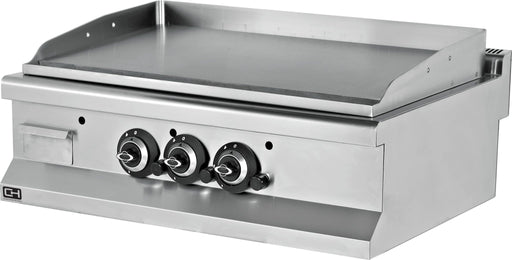 Fry tops a gas sobremesa acero liso rectificado 12 mm 90x60 EMP6IG030 - FrigeriaHosteleria.com