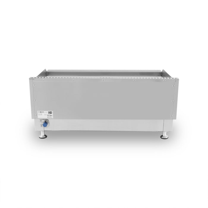 Frytop a gas cromo duro ancho 80 GG - 750D - FrigeriaHosteleria.com