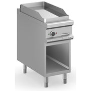 Frytop eléctrico 40x90 cm placa lisa cromo duro con mueble MFTE94ALC MAGISTRA PLUS 900 - FrigeriaHosteleria.com
