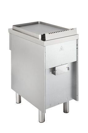 Frytop Eléctrico Acero Rectificado 40 cm con Mueble Potencia 4kW ELFTE74ALF START LINE - FrigeriaHosteleria.com