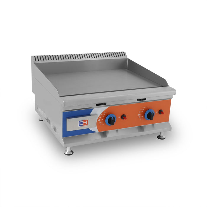 Frytops a gas acero rectificado ancho 66 GG - 600 - FrigeriaHosteleria.com