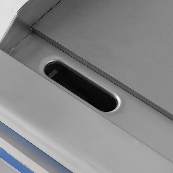 Frytops a gas acero rectificado ancho 66 GG-600