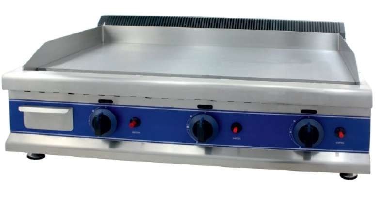 Frytops a gas acero rectificado ancho 95 ICG950 - FrigeriaHosteleria.com