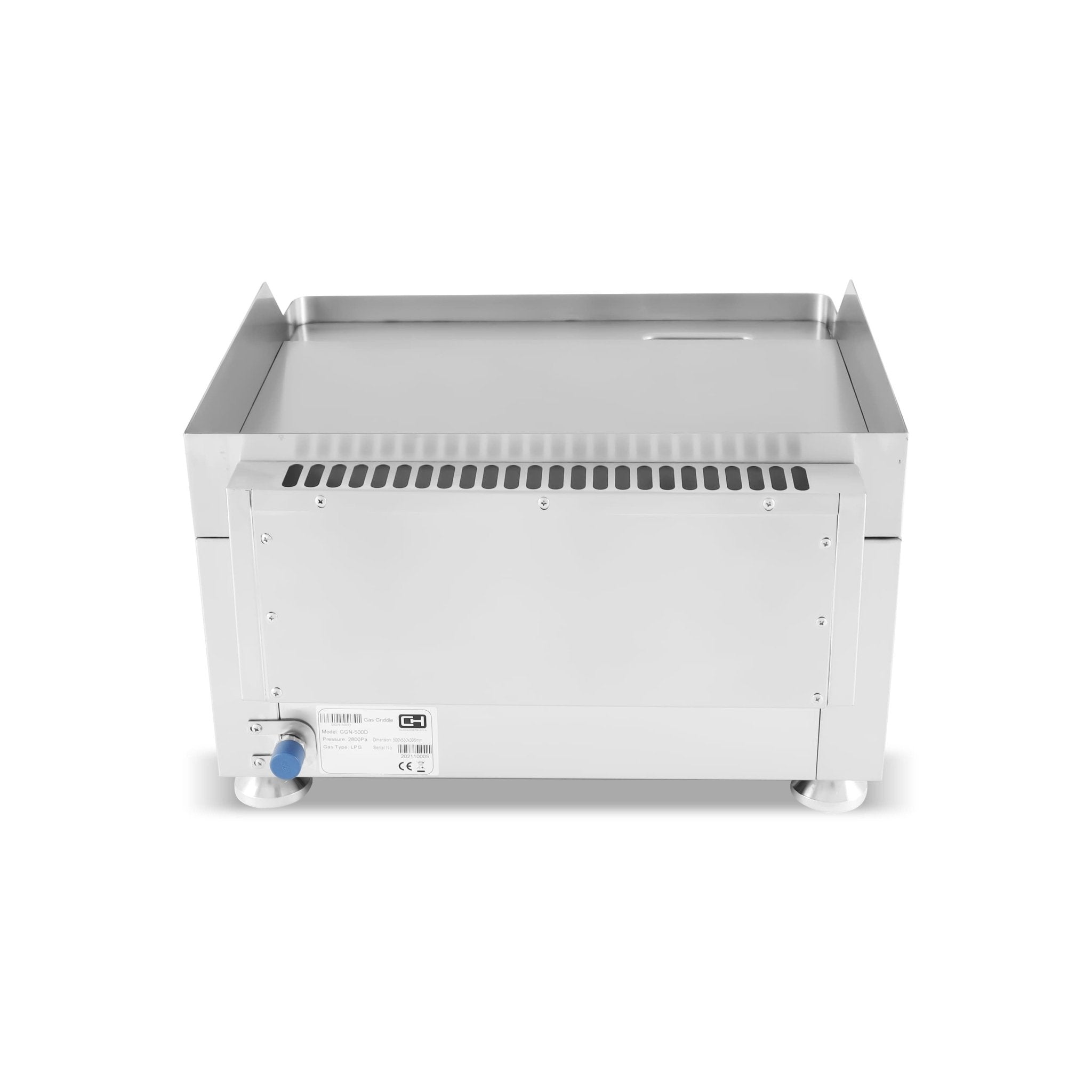 Frytops a gas cromo duro ancho 50 GGN - 500D - FrigeriaHosteleria.com
