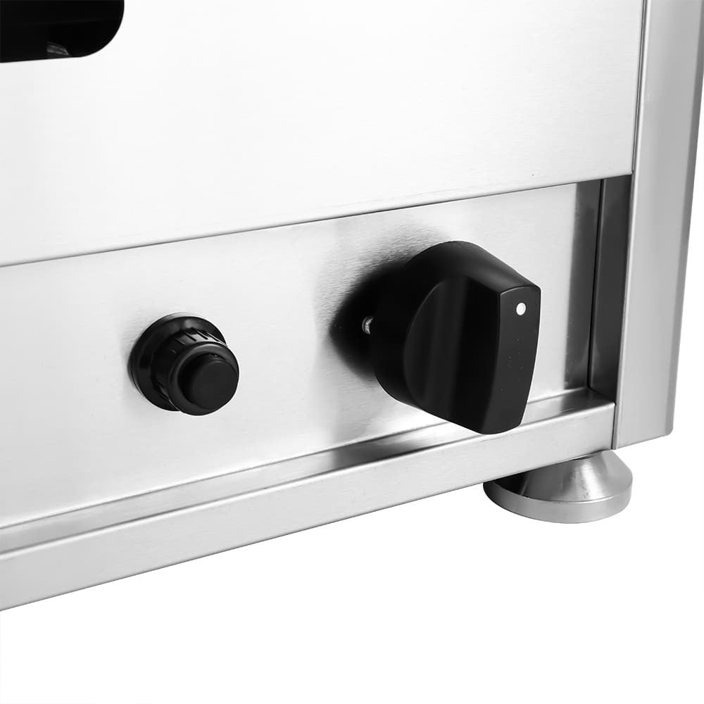 Frytops a gas cromo duro ancho 50 GGN - 500D - FrigeriaHosteleria.com