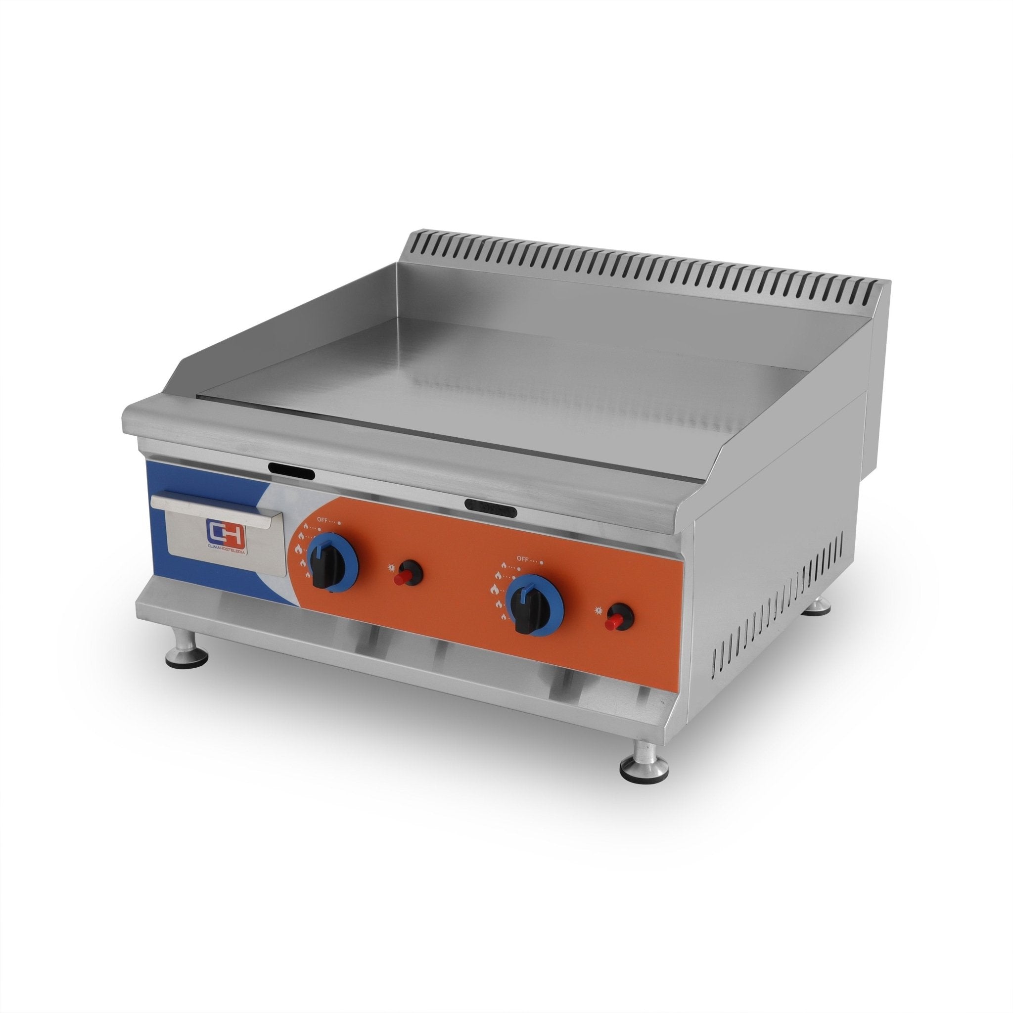 Frytops a gas cromo duro ancho 65 GG - 600D - FrigeriaHosteleria.com