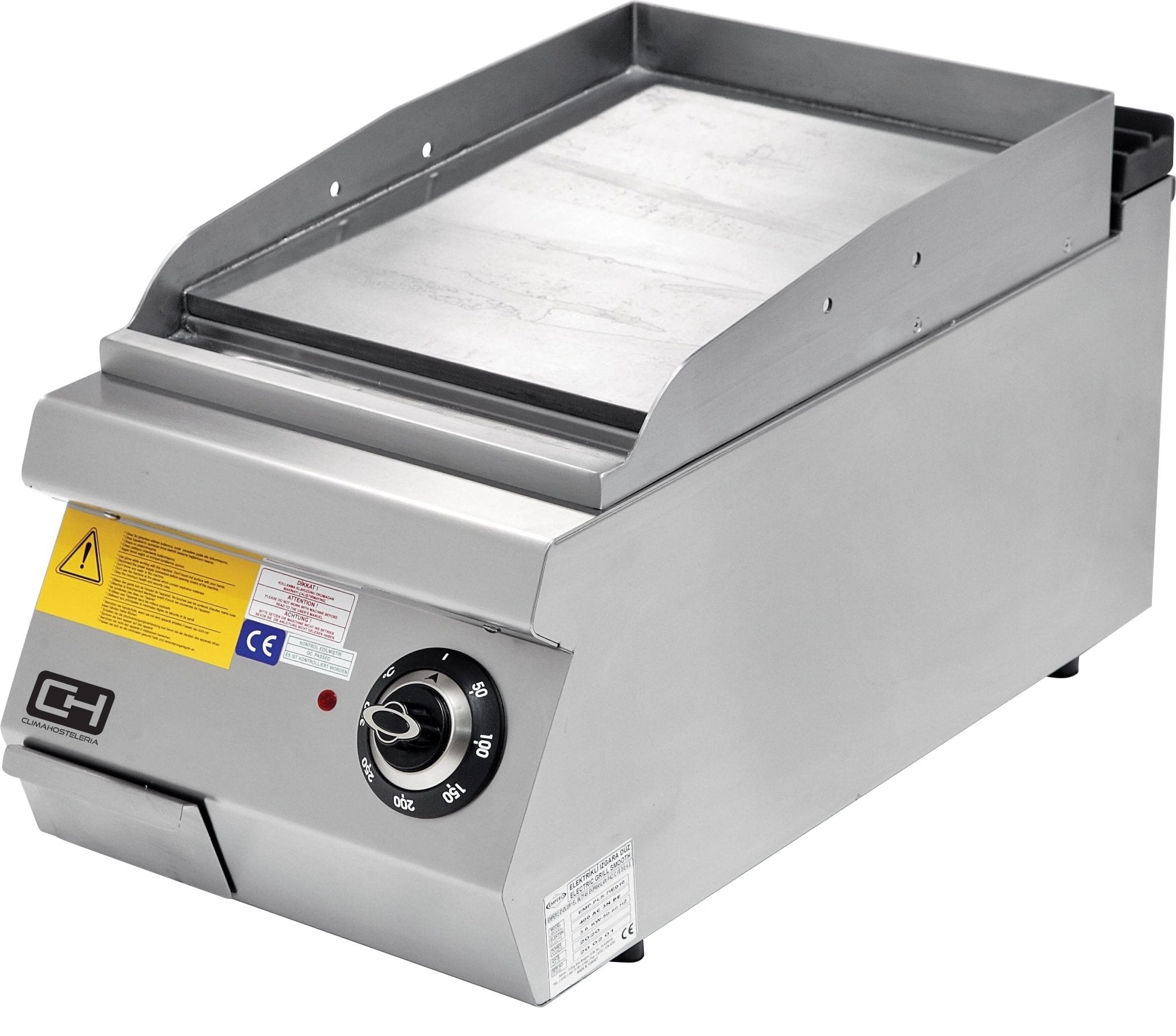 Frytops eléctrico sobremesa cromo duro 400x730x300h mm EMPPLS7IE010K - FrigeriaHosteleria.com