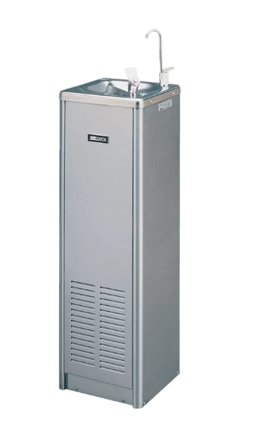 Fuente de agua fría inoxidable con llena botellas Zerica Refrizer 2PLL Inox