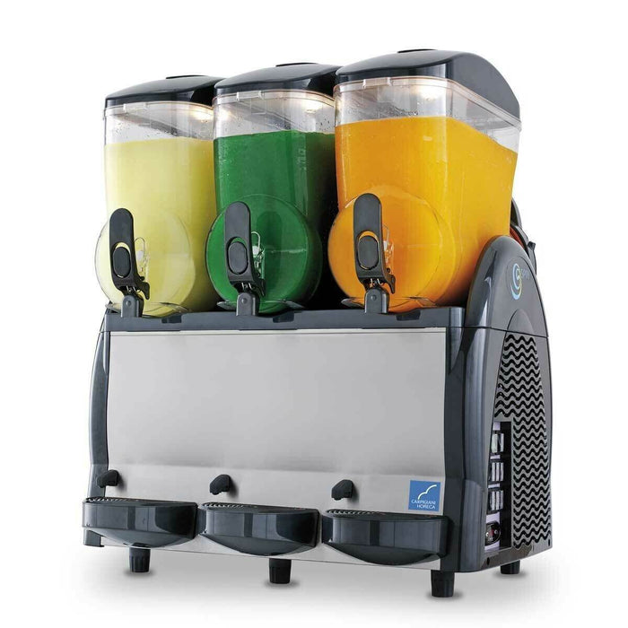 Granizadora 1 a 3 depósitos 12 litros CARPIGIANI SPIN FF - FrigeriaHosteleria.com